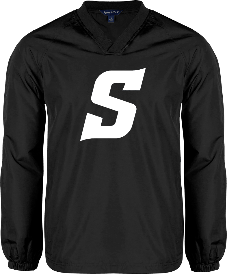 Stetson V Neck Raglan Windshirt Secondary Logo - ONLINE ONLY