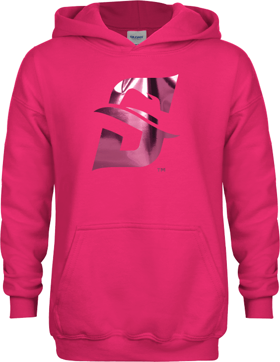 Stetson Youth Fleece Hoodie Primary logo Foil - ONLINE ONLY