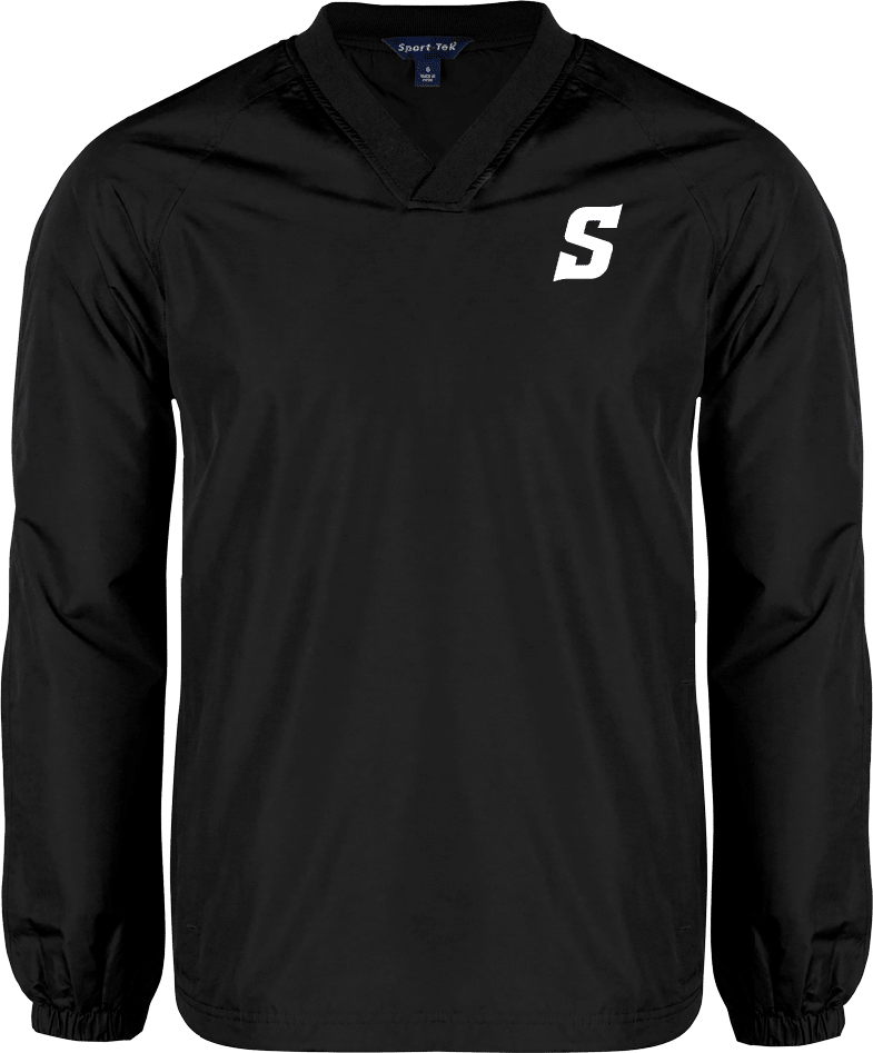 Stetson V Neck Raglan Windshirt Secondary Logo - ONLINE ONLY