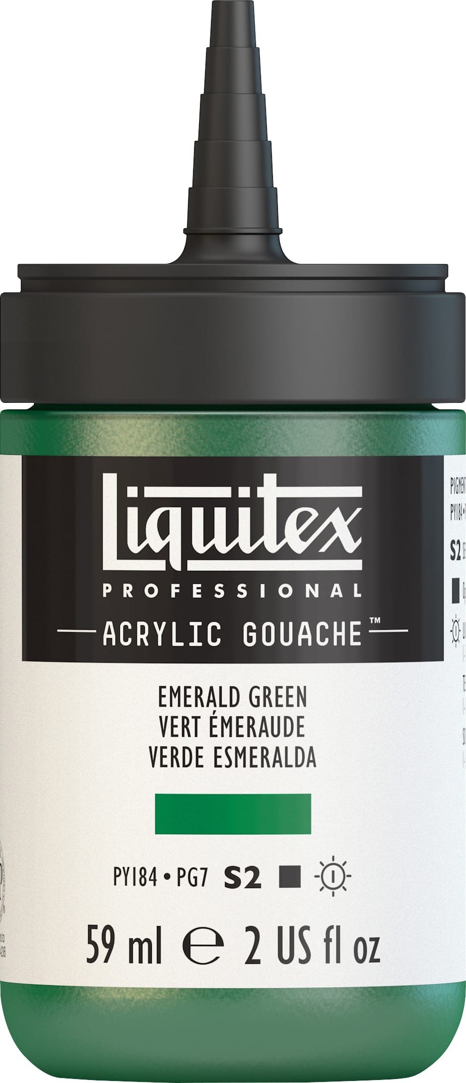 ACRYLIC GOUACHE 59ML EMERALD GREEN