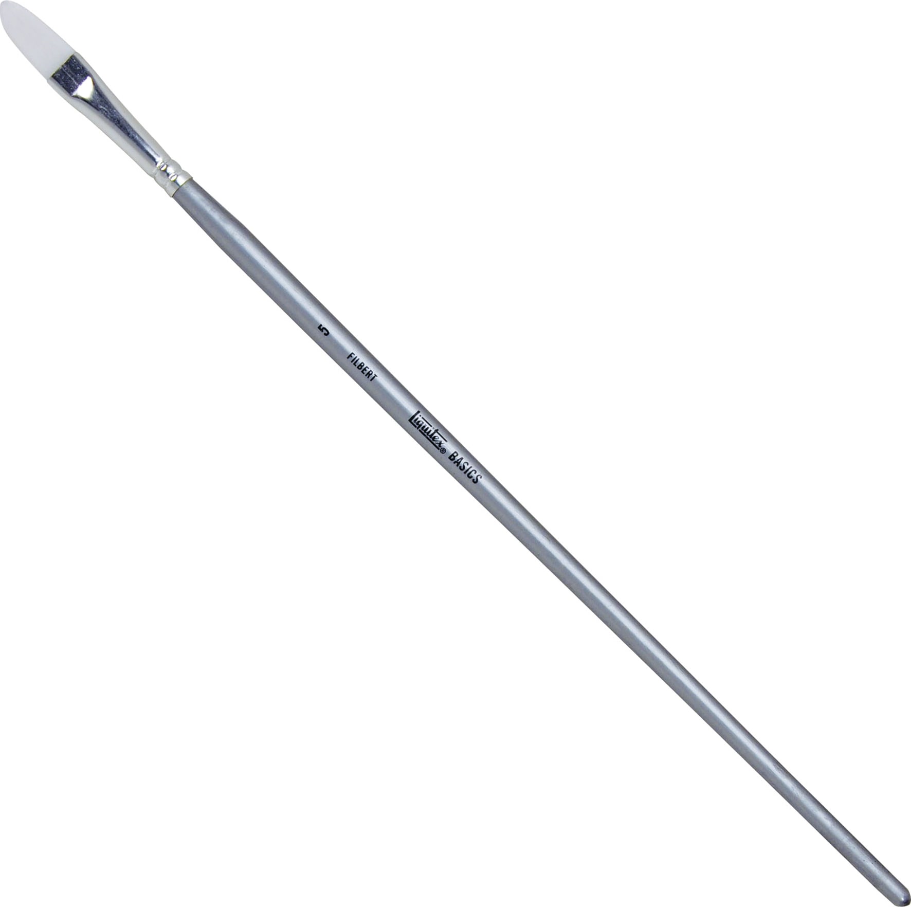 Basics Brush Filbert #5 Long Handle