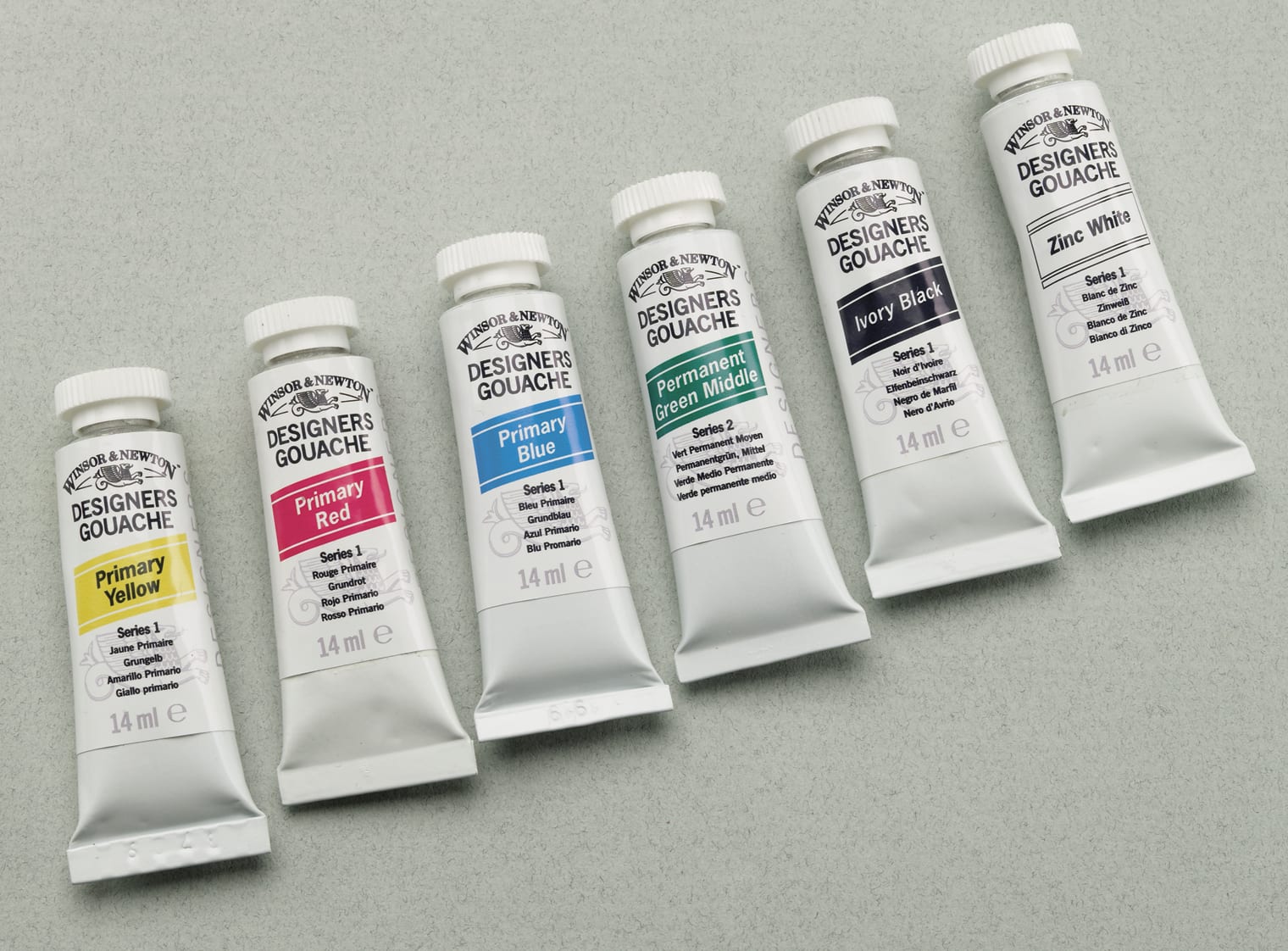 Designer/Gouache 14mL/Tube Flame Red