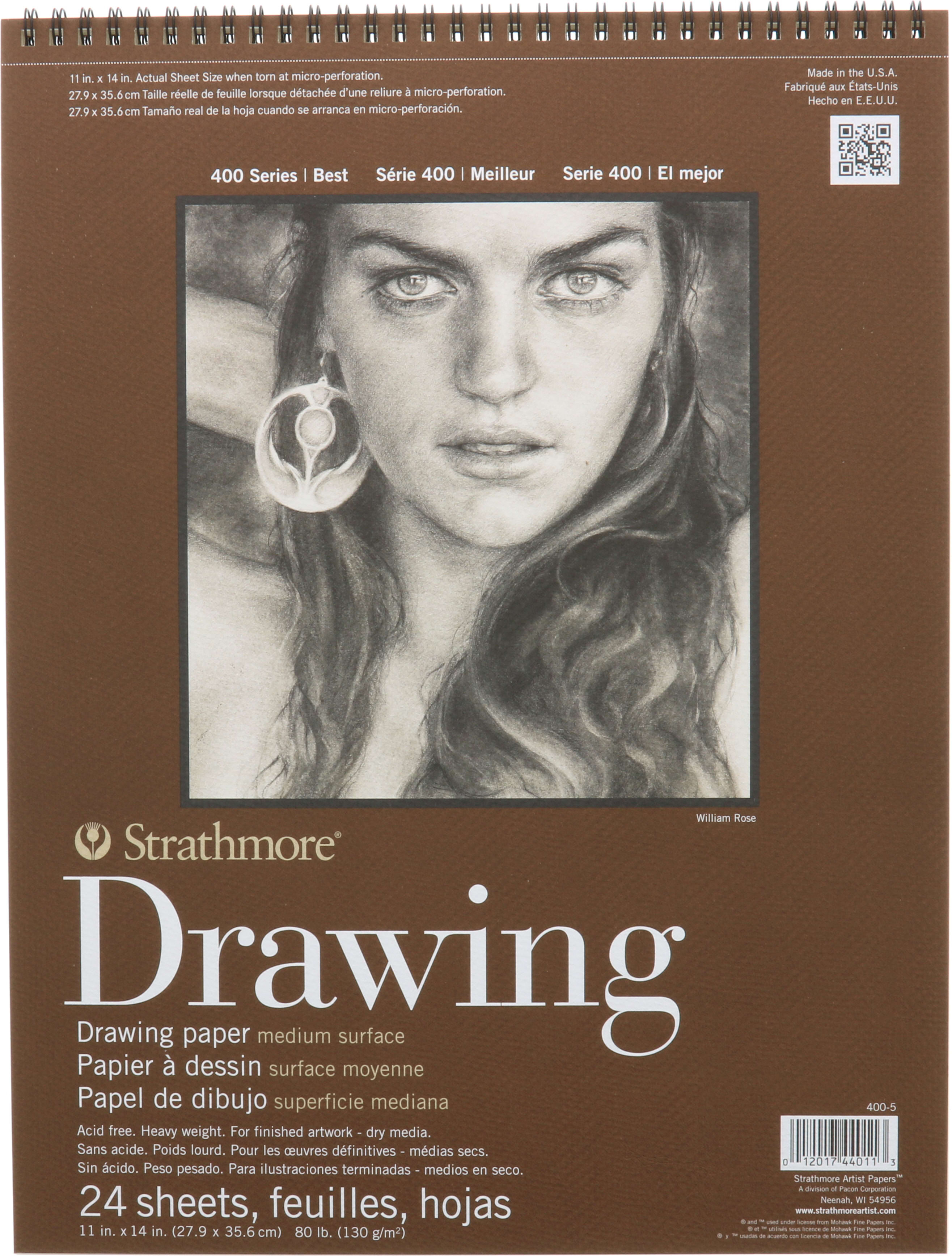DRAW 80# MD 11X14SB PERF 24SH