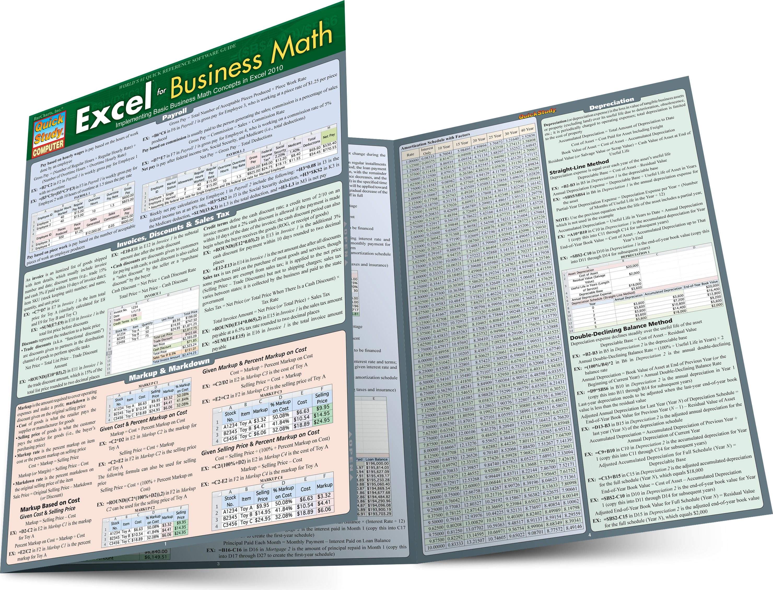 EXCELL FOR BUSINESS MATH