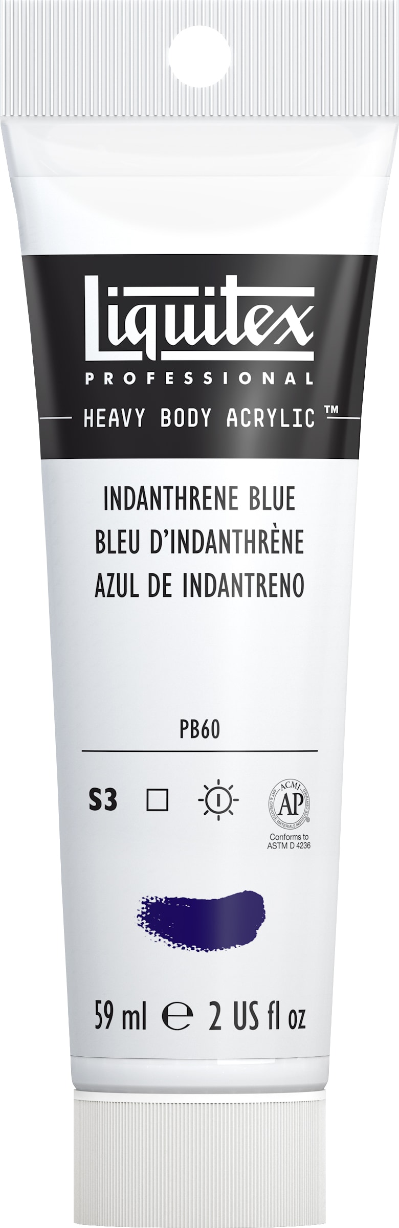 Heavy Body Acrylic 2oz Indanthrene Blue