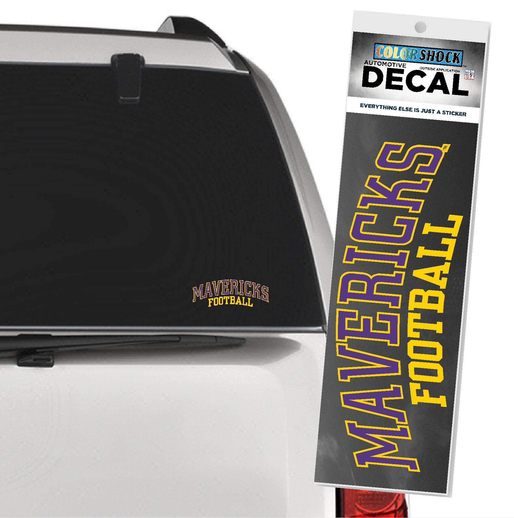 Minnesota State University Mankato Mavericks Football Decal