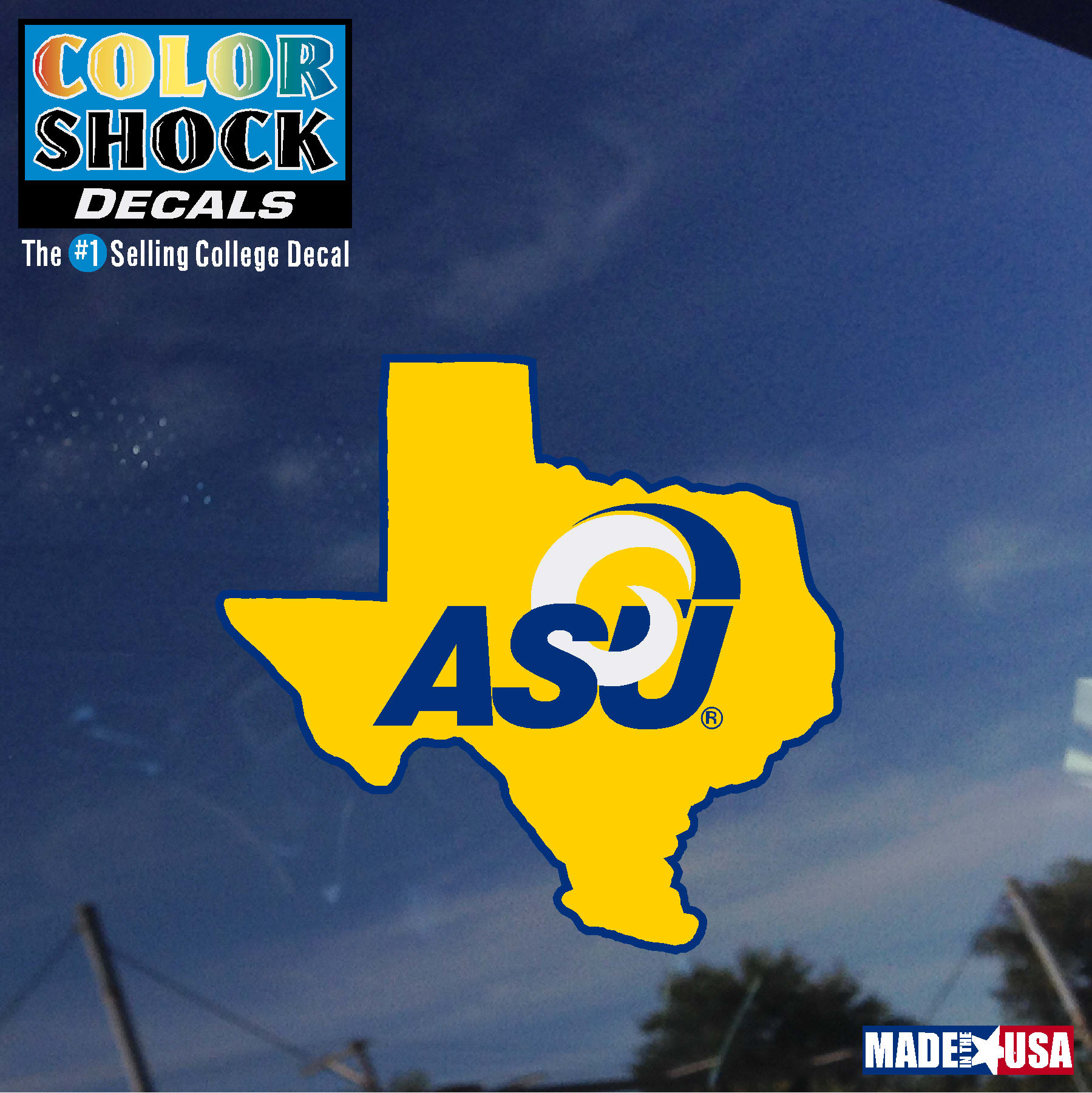 Angelo State University Decal