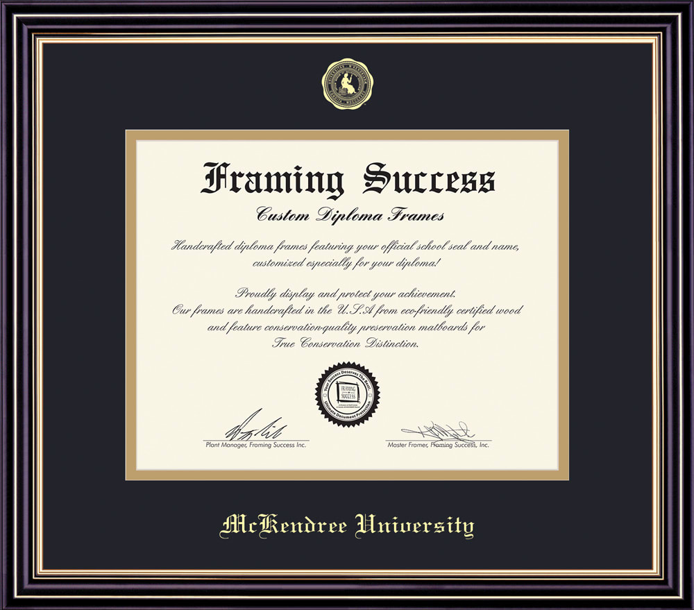 McKendree University 8.5'' x 11'' Prestige Diploma Frame