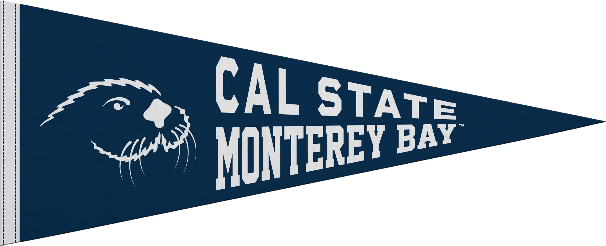 California State University Monterey Bay Otters 12x30 Pennant