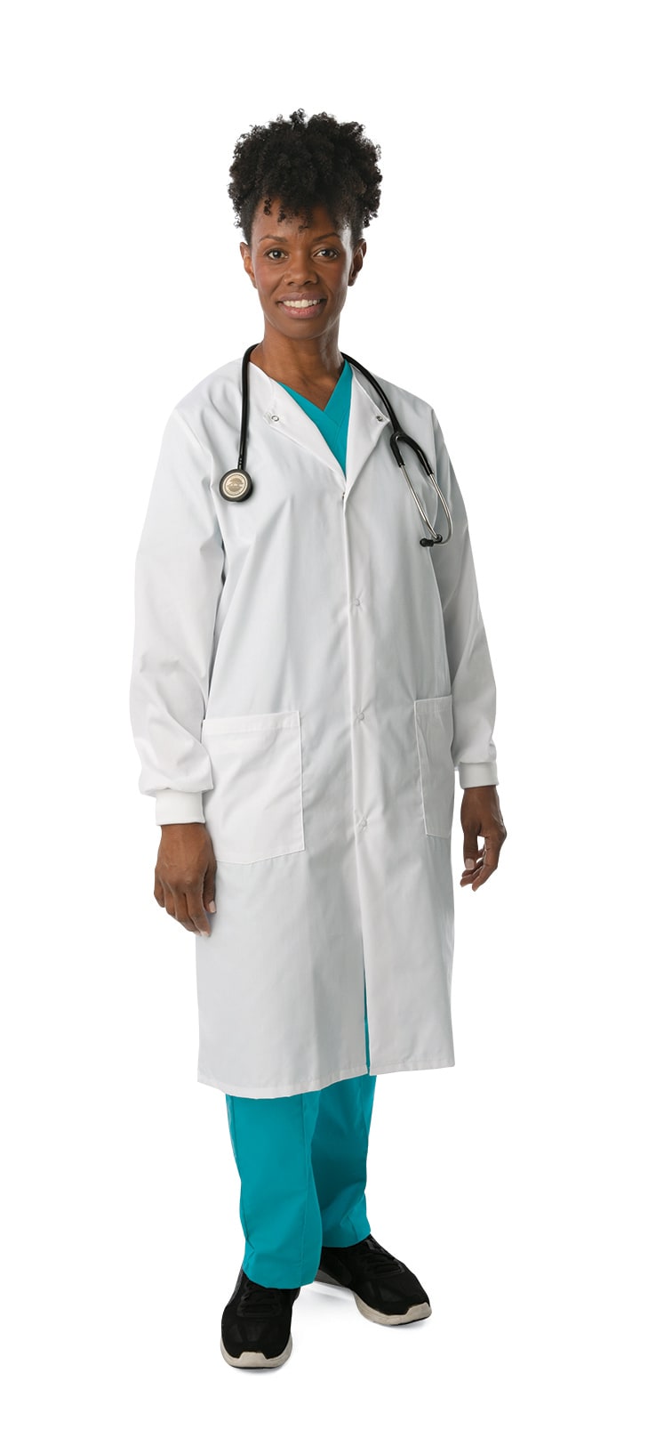 UNISEX LABCOAT LEFT WHITE XLG