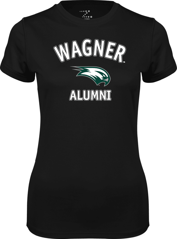 Wagner College Ladies Syntrel Performance Tee Alumni - ONLINE ONLY