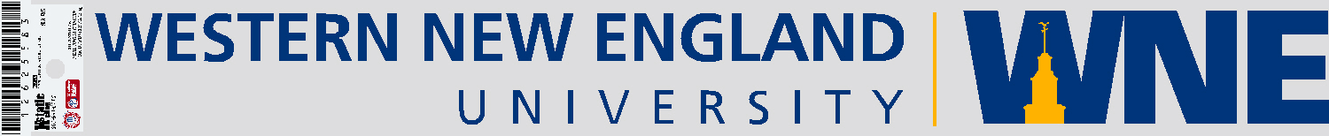 Western New England College Strip Decal