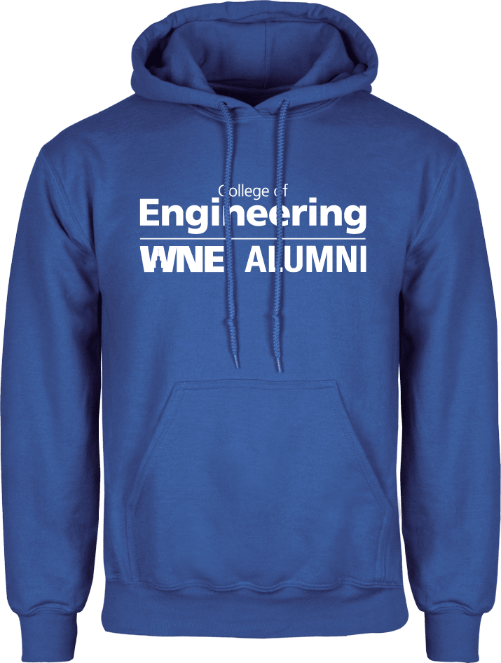 Western New England Fleece Hoodie College of Engineering Alumni - ONLINE ONLY