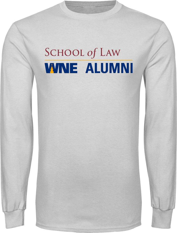 Western New England Long Sleeve T Shirt School of Law Alumni - ONLINE ONLY