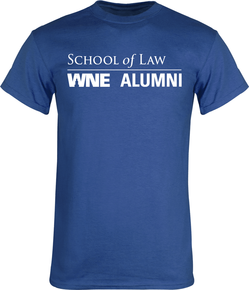 Western New England T Shirt School of Law Alumni - ONLINE ONLY