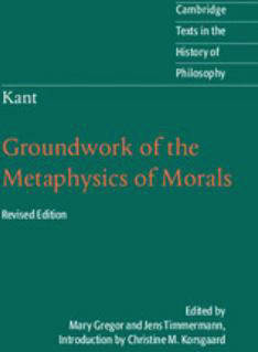 Groundwork of Metaphysics of Morals