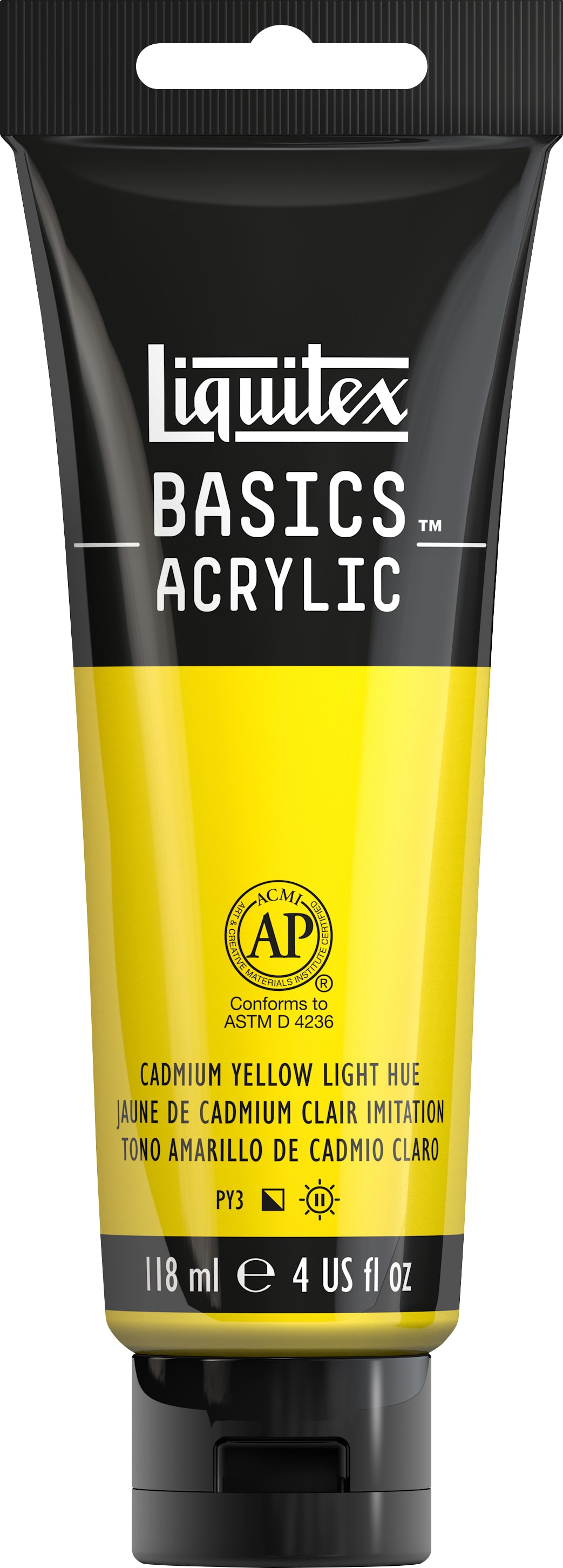 Basics 4oz Cadmium Yellow Light