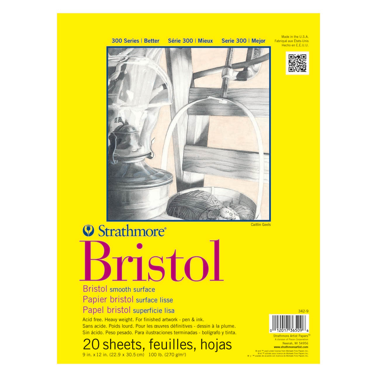 BRSTOL 100#SM 9X12TB 20SH(12)