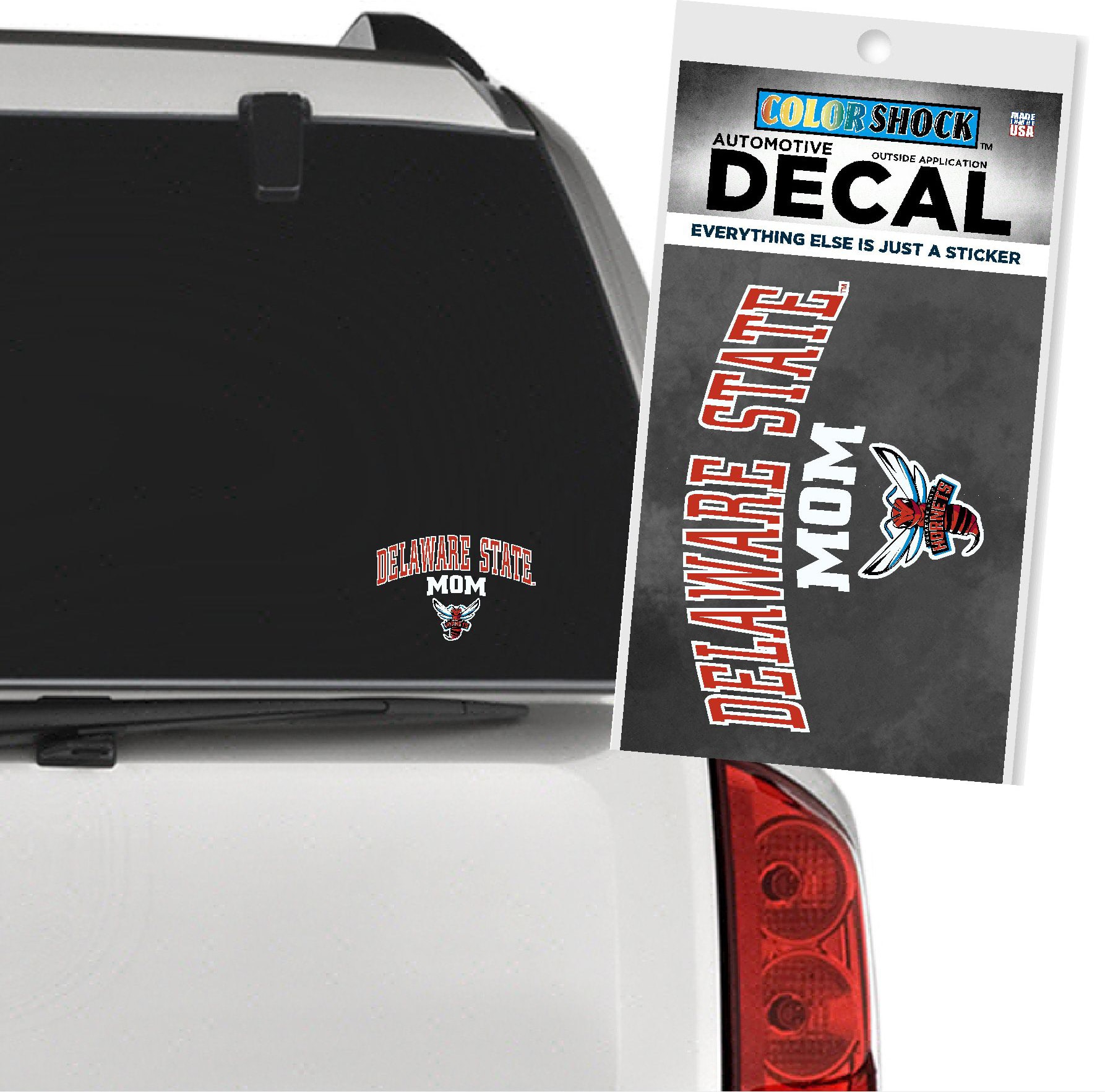 Delaware State University Mom Decal