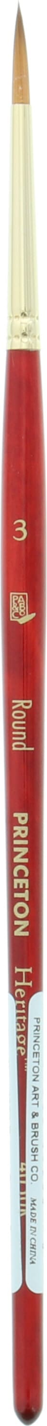 Heritage Sythetic Sable Brush Watercolor Round 3
