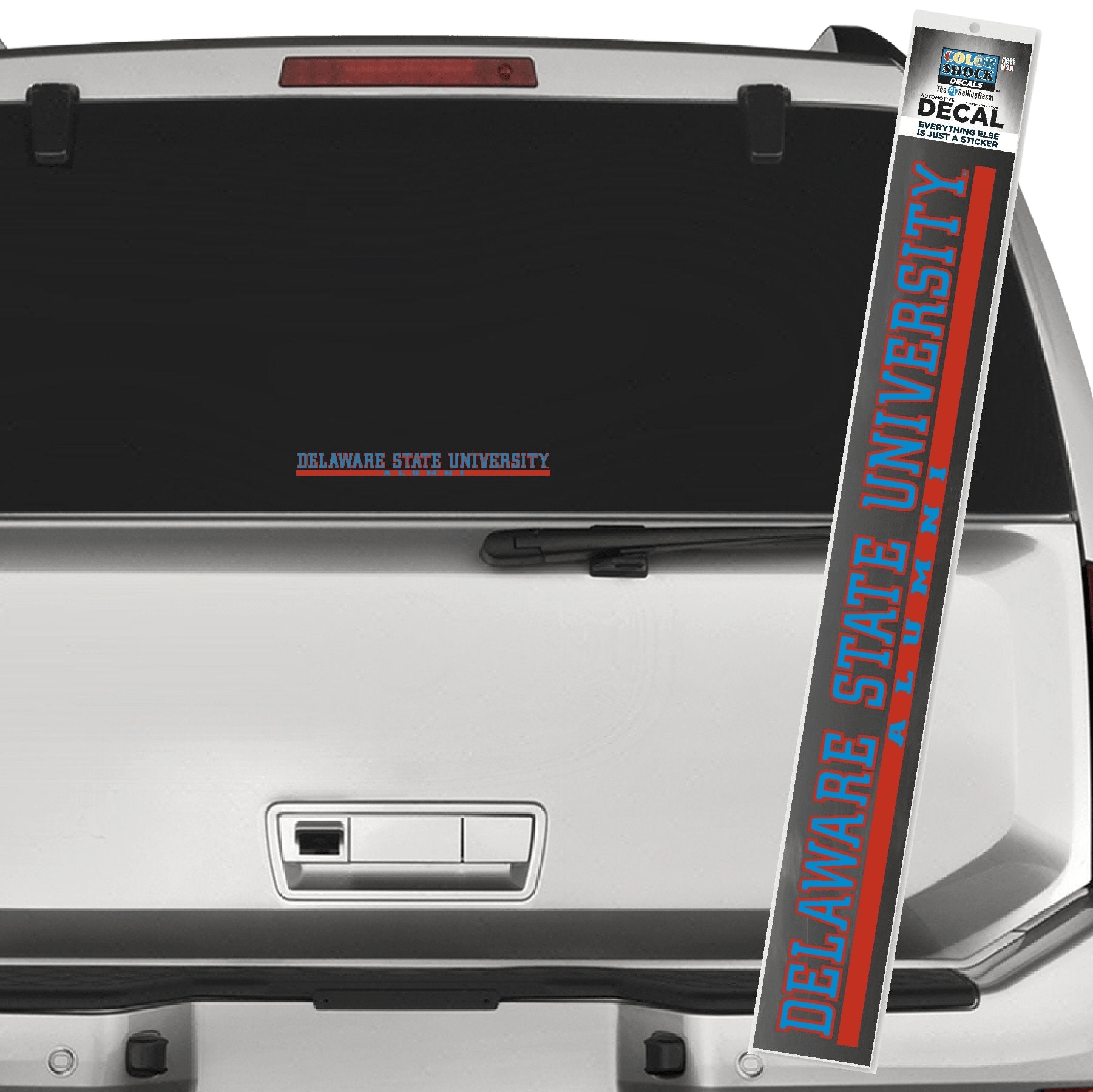 Delaware State University Alumni Strip Decal