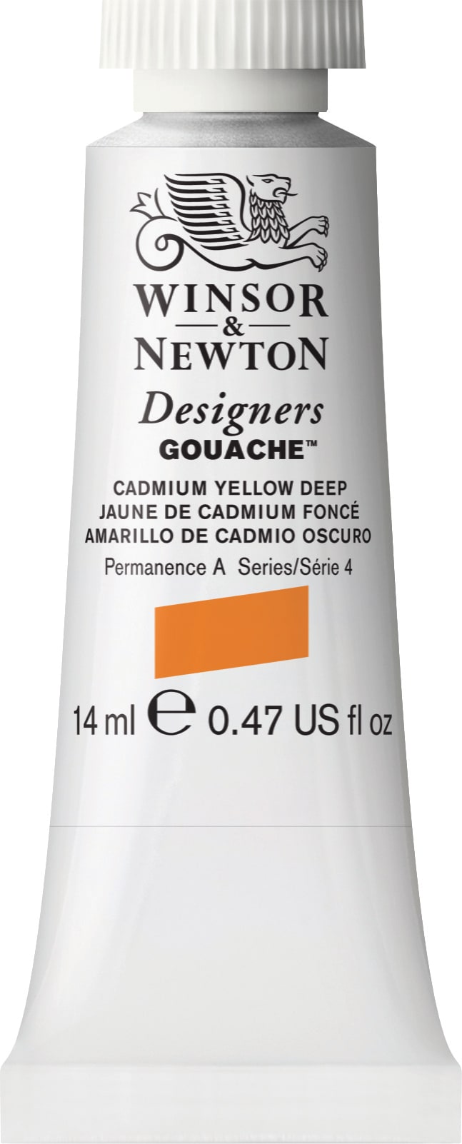 Designer Gouache 14mL Cadmium Yellow Deep