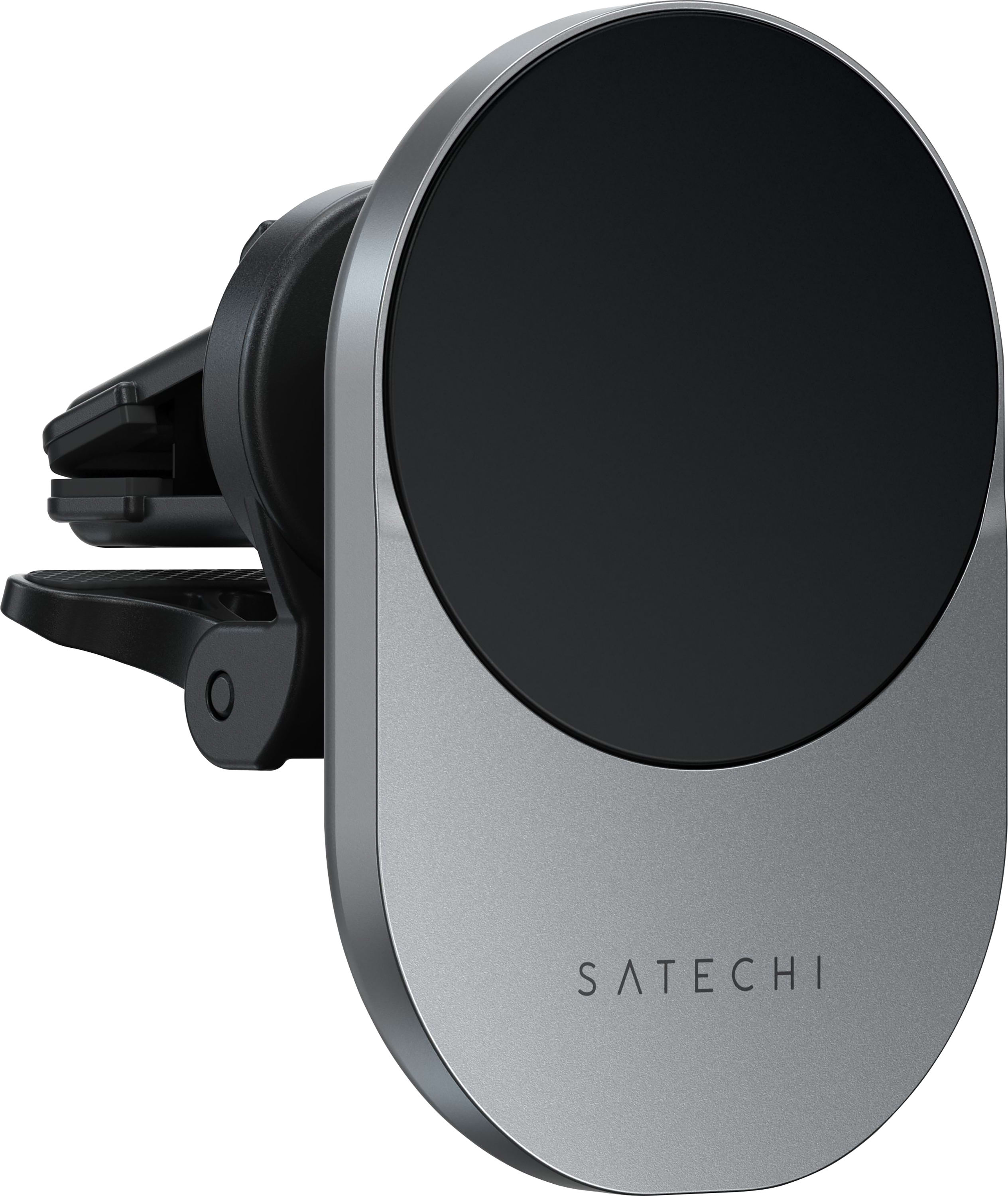 Satechi Magnetic Wireless Car Charger, Space Gray - ONLINE ONLY