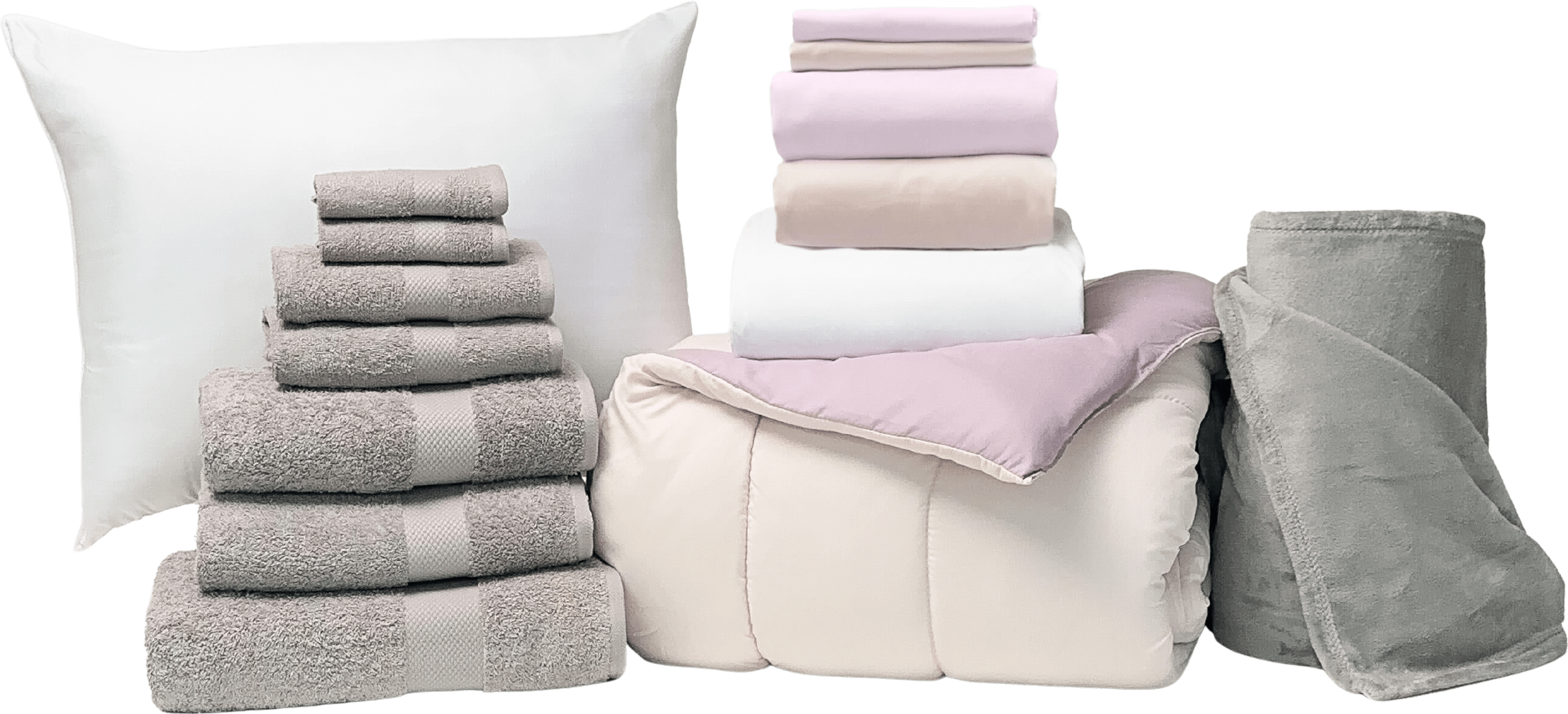 Essential 17pc Twin XL Bundle in Lavender Blush - SHIPS 8/1 FOR IN-STORE PICKUP ON FALL MOVE-IN WEEKEND.
