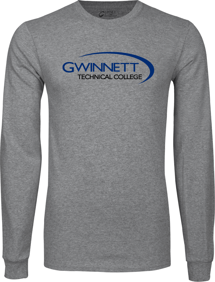 Gwinnett Tech Long Sleeve T Shirt Gwinnett Technical College - ONLINE ONLY