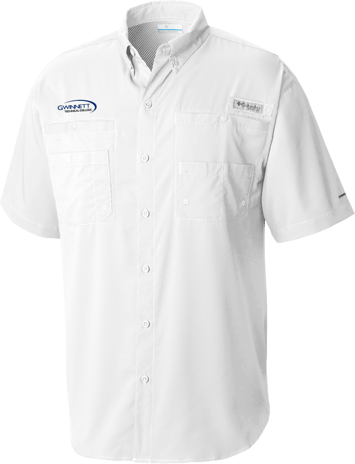 Gwinnett Tech Columbia Tamiami Performance Short Sleeve Shirt Gwinnett Technical College - ONLINE ONLY