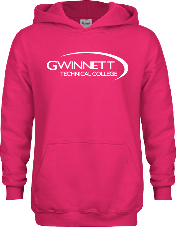 Gwinnett Tech Youth Fleece Hoodie Gwinnett Technical College - ONLINE ONLY