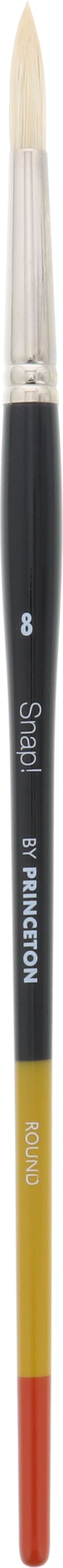 SNAP BRISTLE ROUND 8 LONG HANDLE
