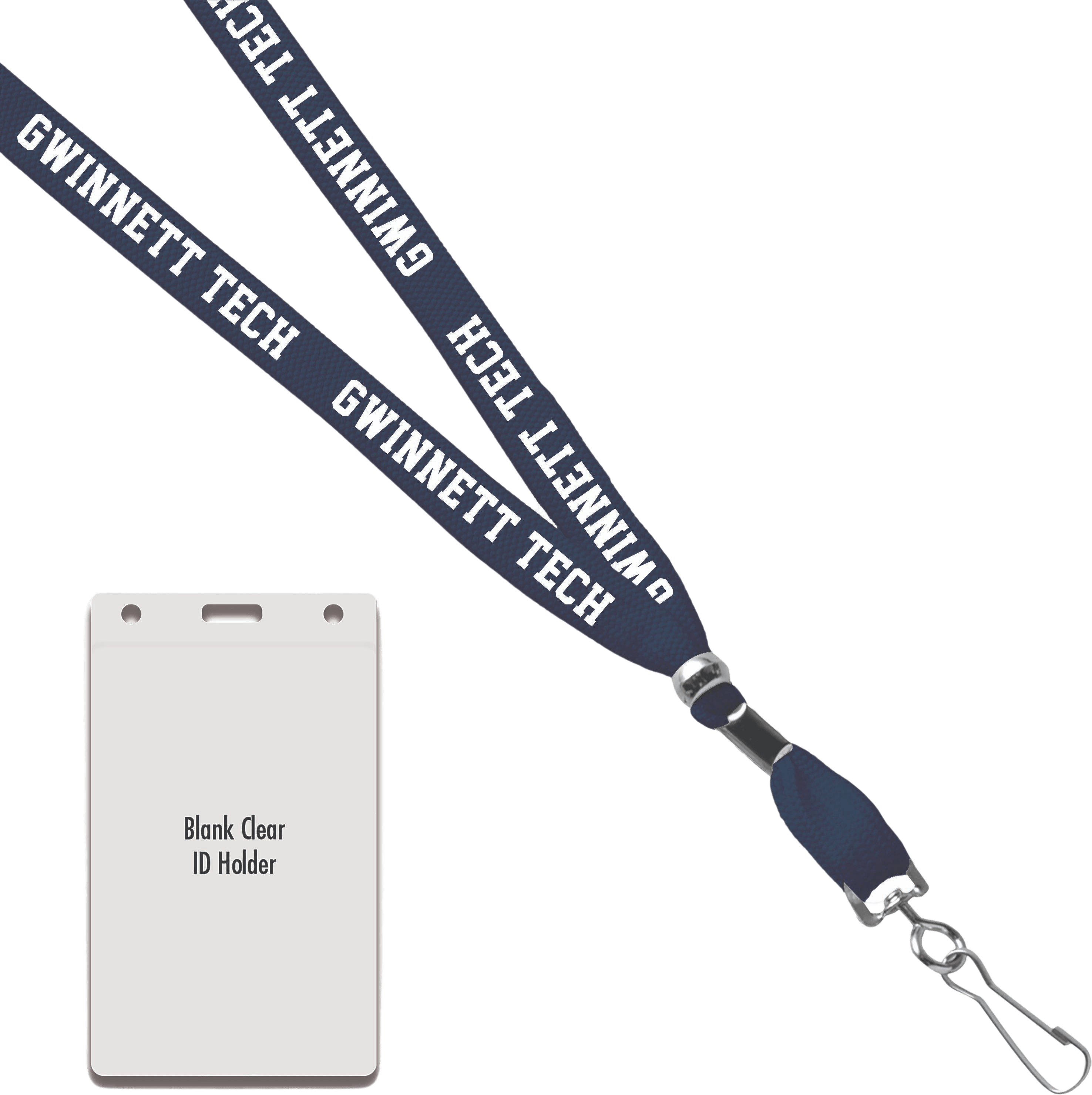 Gwinnett Technical College Card Dispenser Lanyard