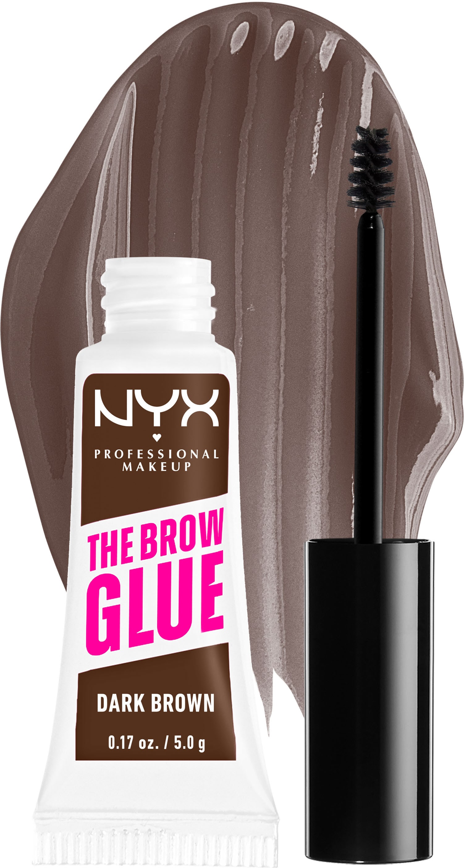 BROW GLUE INST STYLR DK BROWN