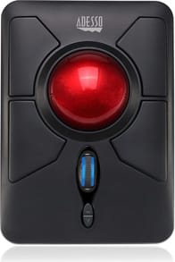 Adesso iMouse T50 - Wireless Programmable Ergonomic Trackball Mouse. Optical - Wireless - Radio Frequency - 2.40 GHz - No - Black - USB - 4800 dpi - Trackball, Scroll Wheel - 7 Button(s) - Symmetrical - ONLINE ONLY