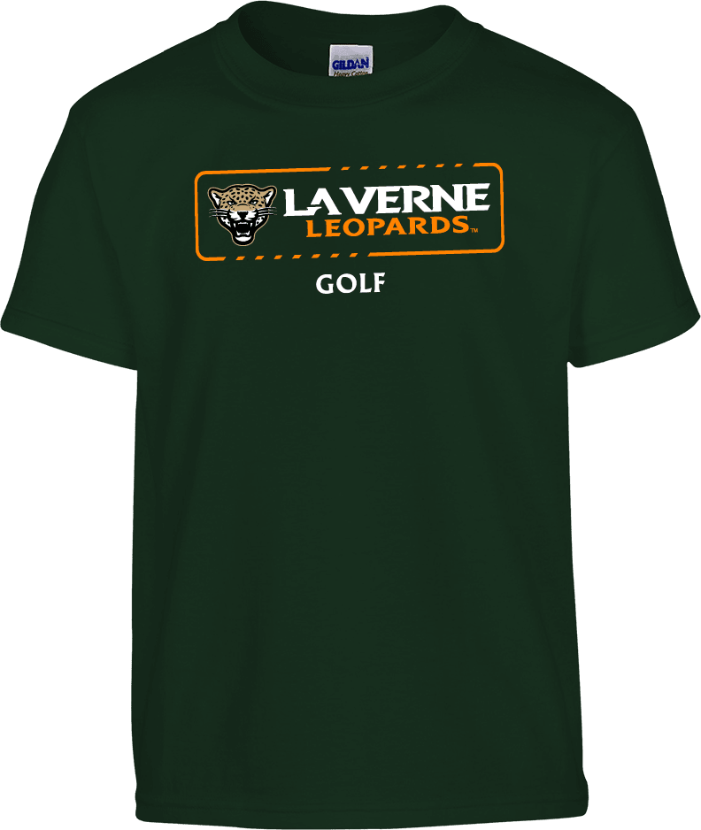 LaVerne Youth T Shirt La Verne Leopards Golf