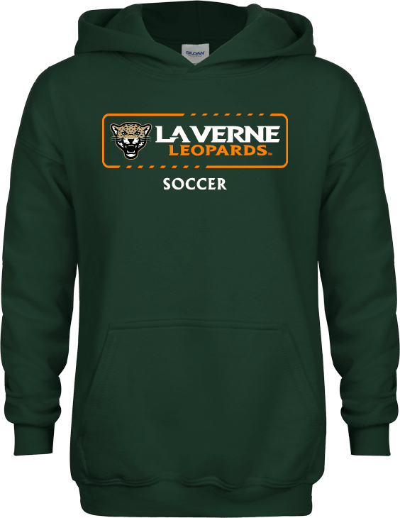 LaVerne Youth Fleece Hoodie La Verne Leopards Soccer