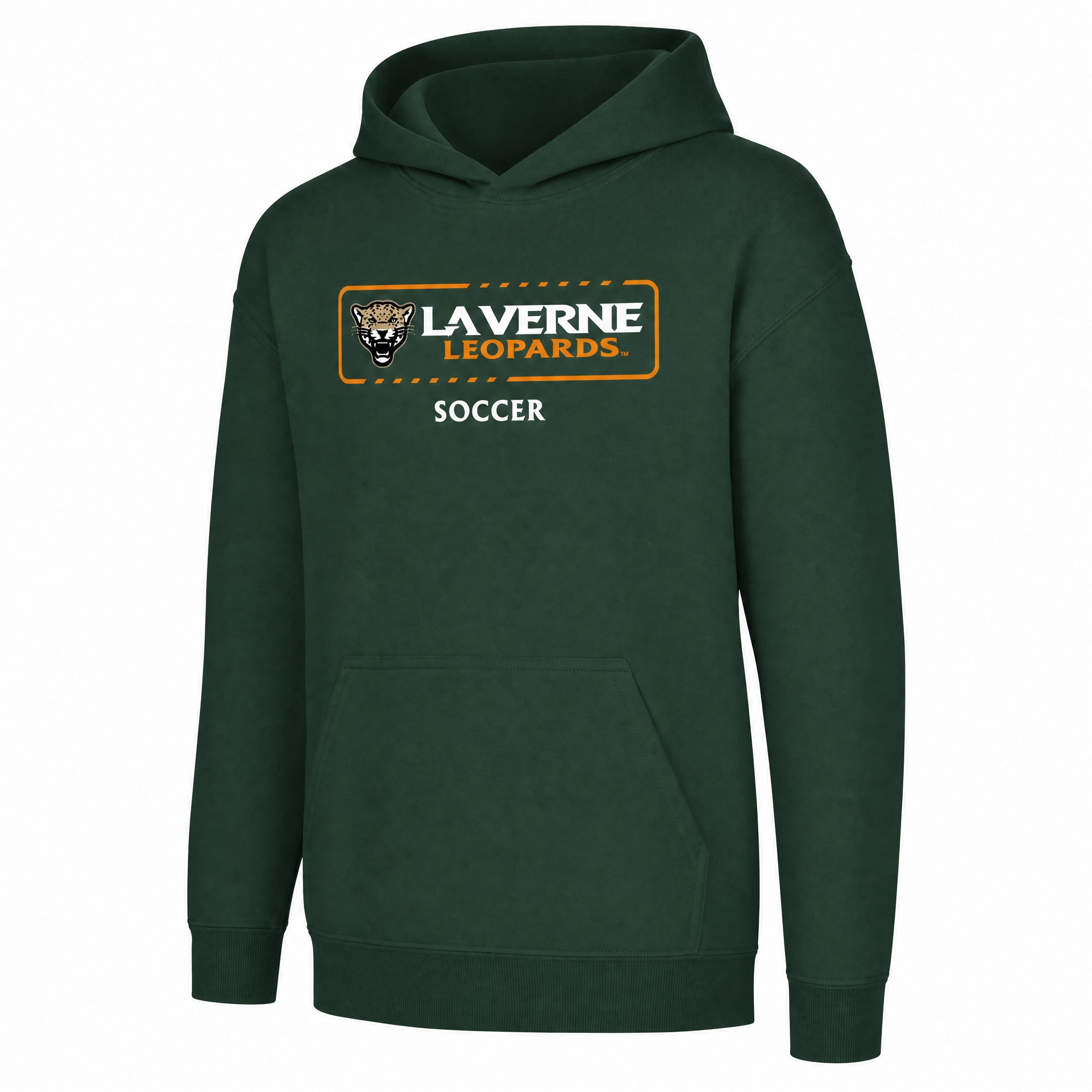 LaVerne Youth Fleece Hoodie La Verne Leopards Soccer