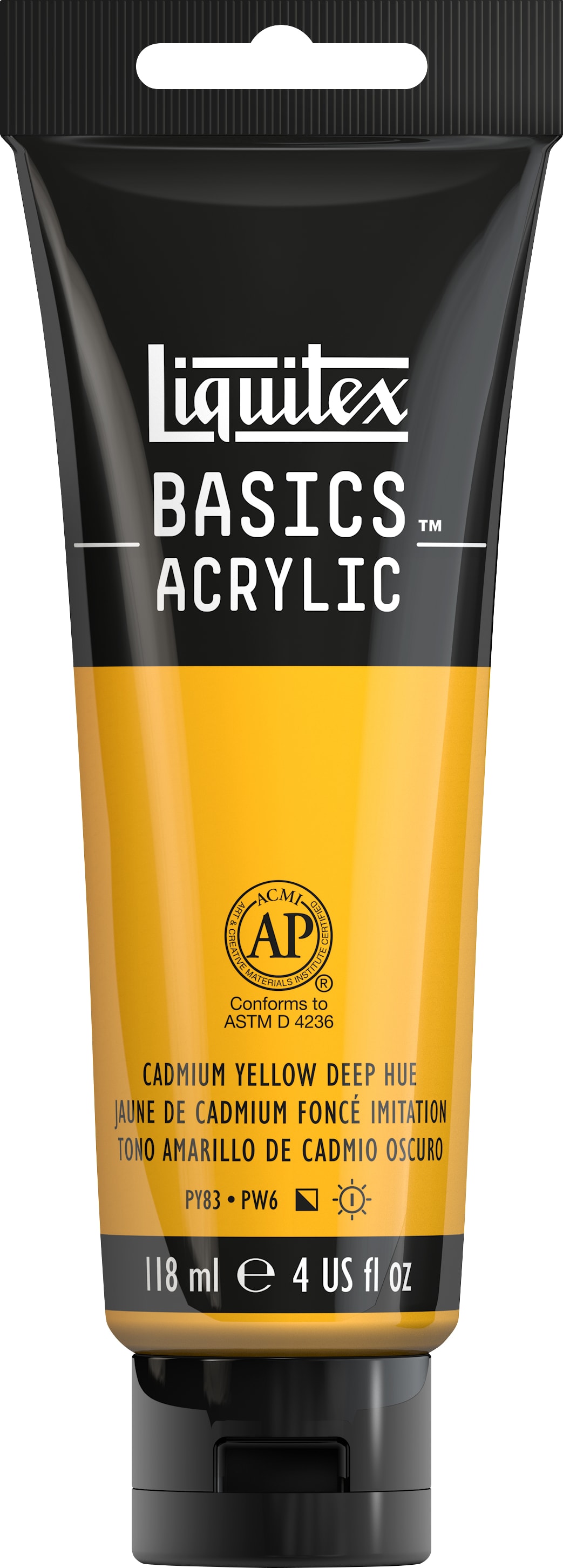 BASICS 4OZ CAD YELLOW DP HUE
