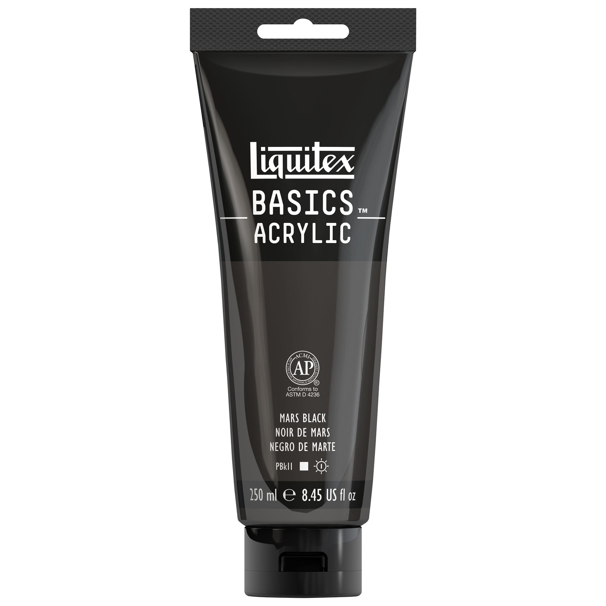 BASICS ACRYLIC 250ML MARS BLACK