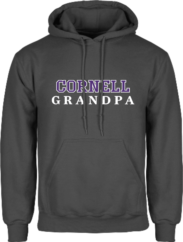 Cornell College Fleece Hoodie Grandpa - ONLINE ONLY