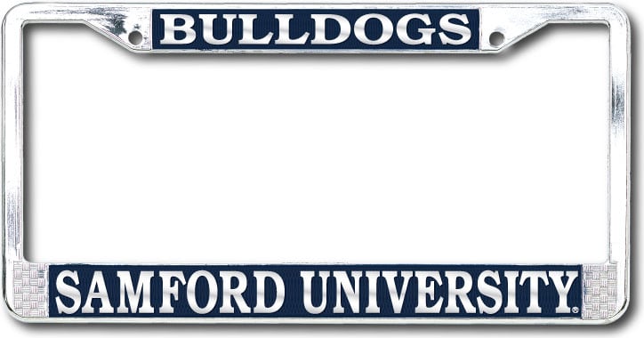 Samford University Bulldogs License Plate Frame