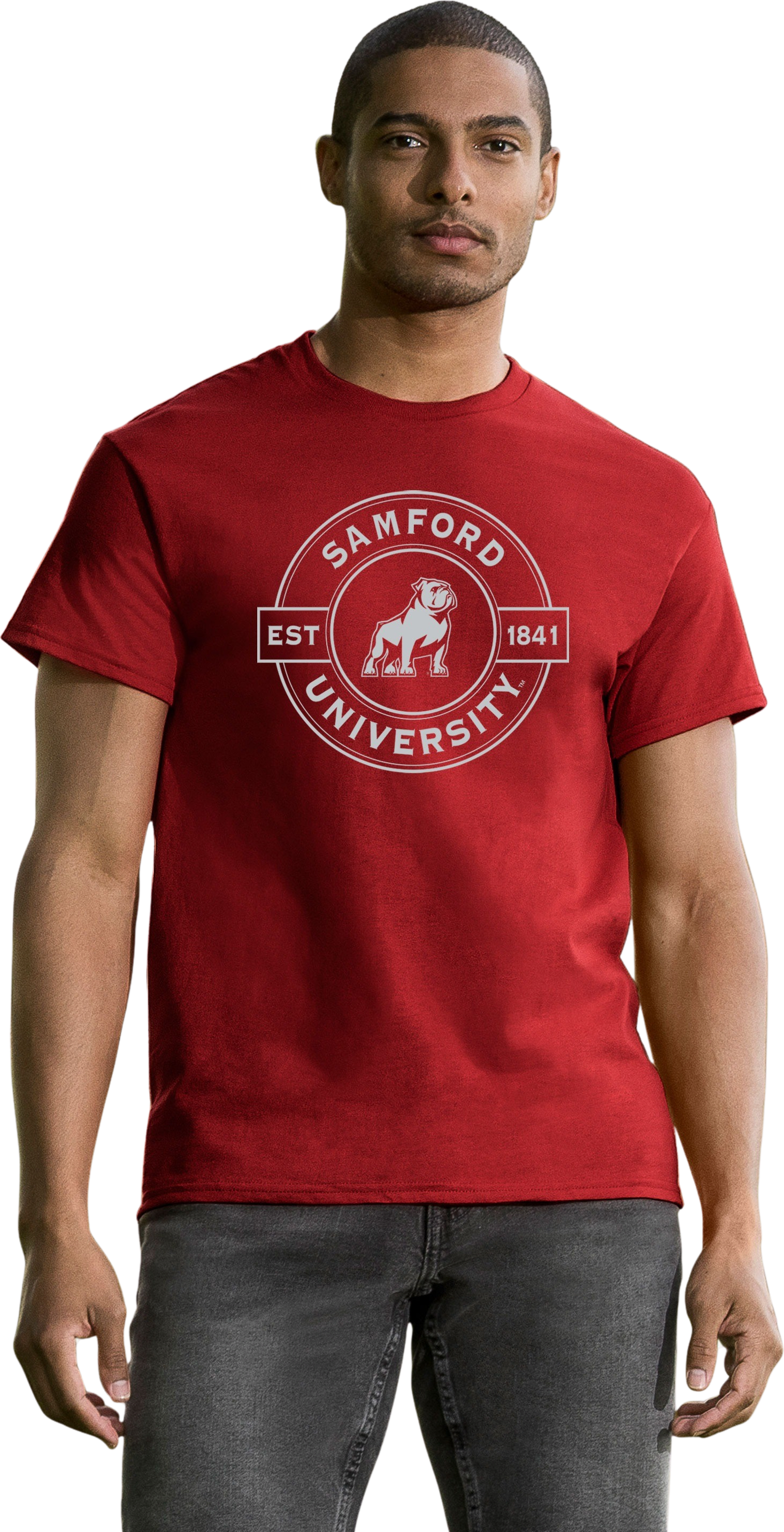 Samford University Bulldogs Short Sleeve T-Shirt