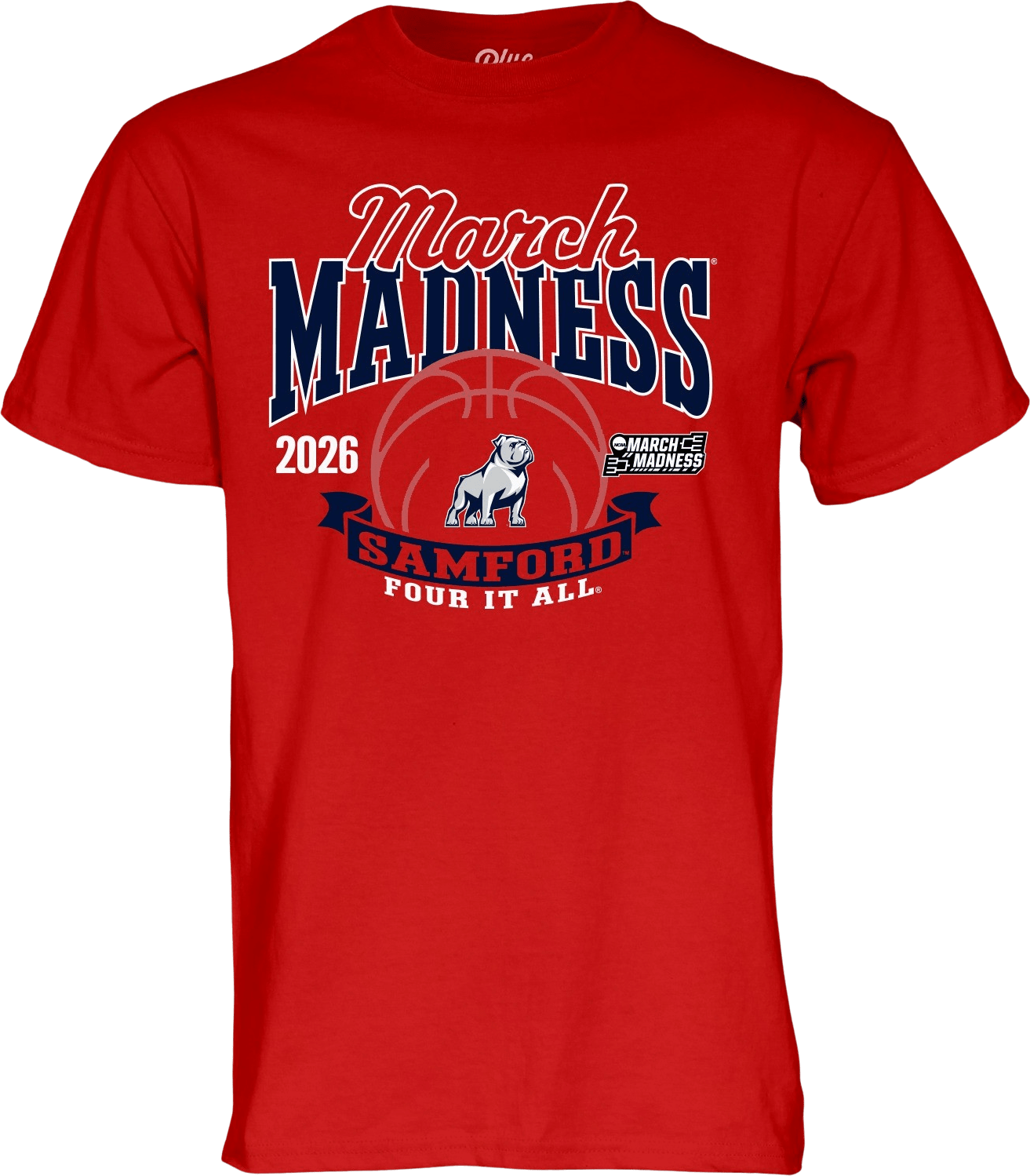 Samford University Women's Basketball 2026 March Madness Bound Short Sleeve T-Shirt