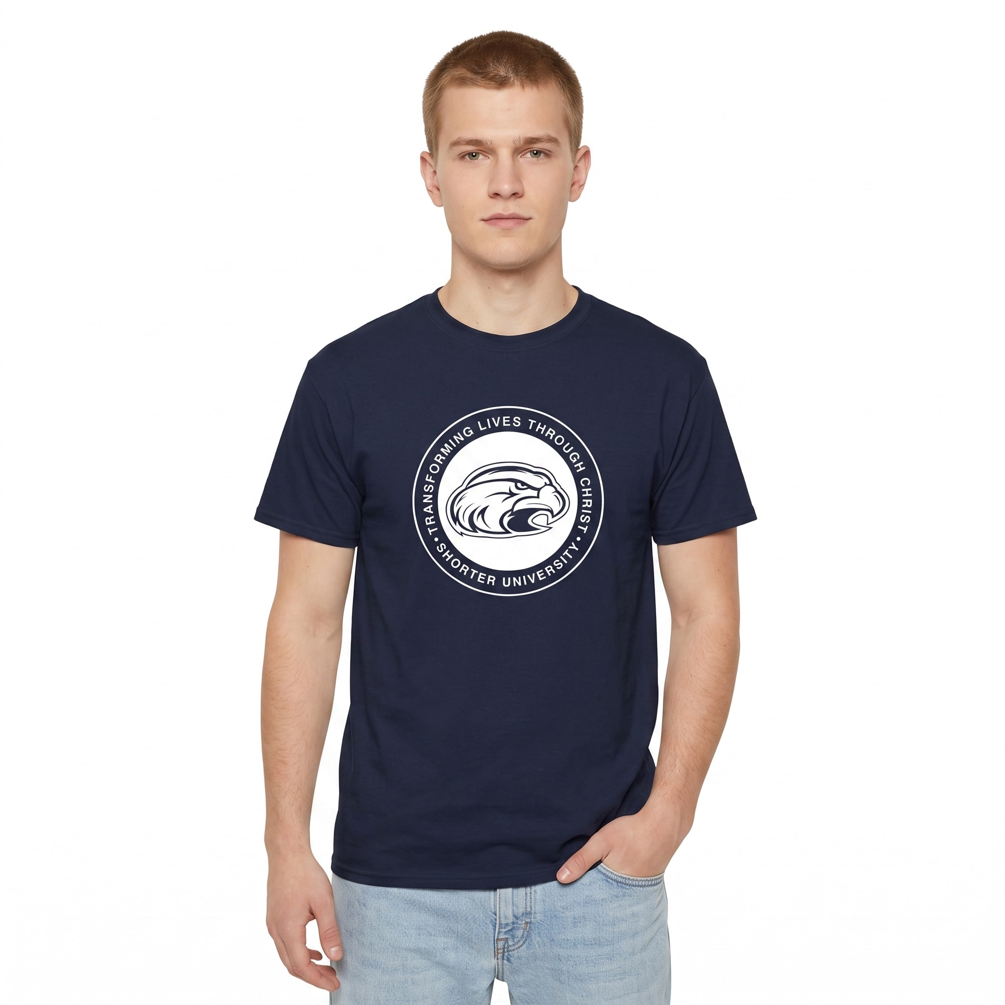 Shorter University Hawks Short Sleeve T-Shirt