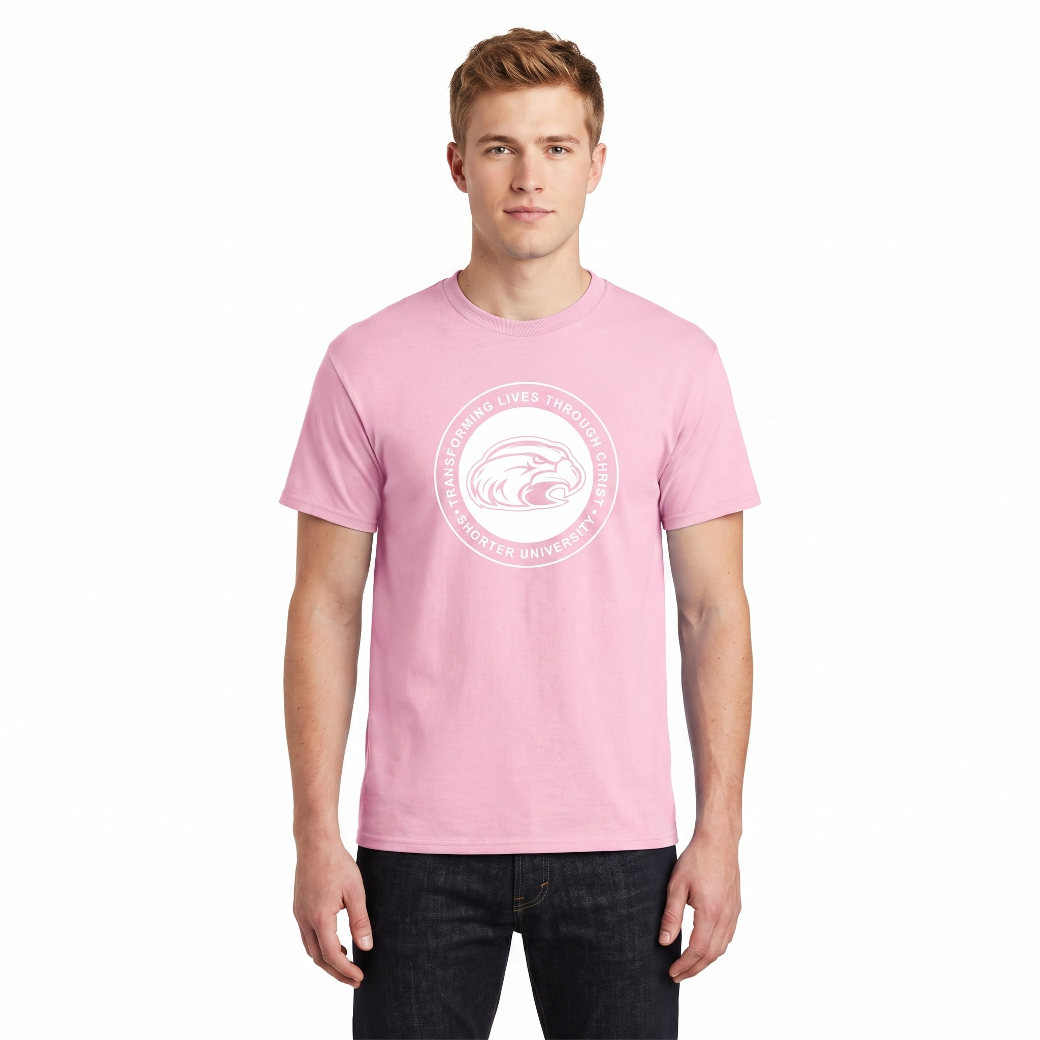 Shorter University Hawks Short Sleeve T-Shirt
