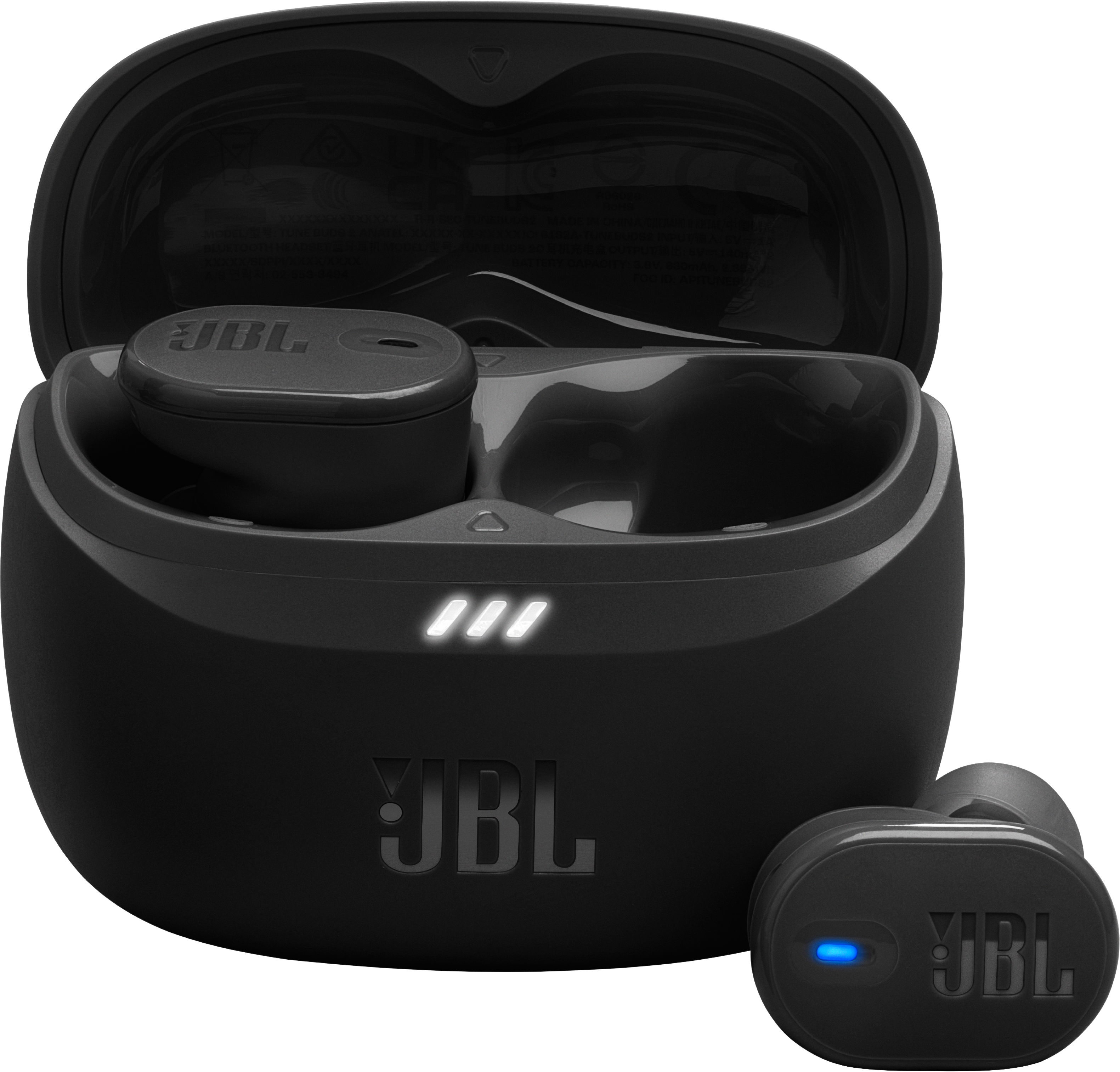 JBL Tune Buds 2 True Wireless Earbuds, Black - ONLINE ONLY