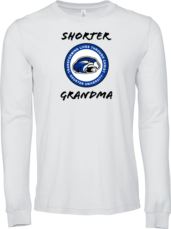 Shorter Univ Bella + Canvas Jersey Cotton Long Sleeve T Shirt Shorter University Grandma - ONLINE ONLY