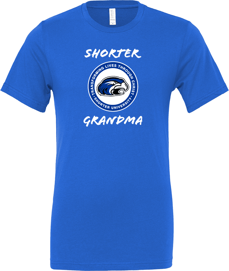 Shorter Univ Bella + Canvas Jersey Cotton T Shirt Shorter University Grandma - ONLINE ONLY