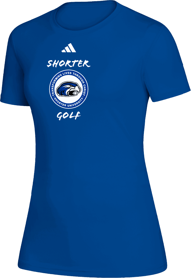 Shorter Univ Adidas Womens Creator Performance Tee Shorter University Golf - Adidas - ONLINE ONLY
